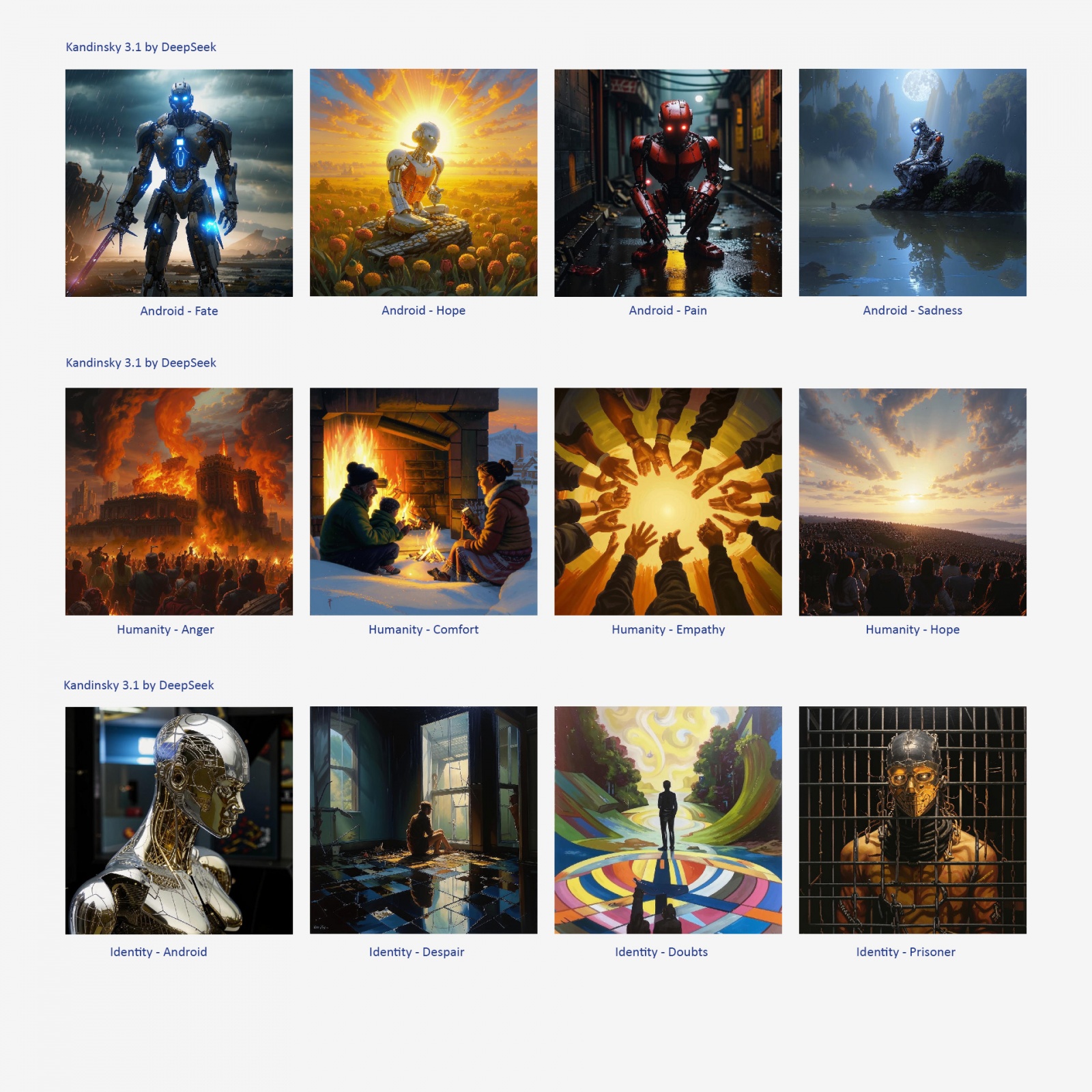 Эксперимент. Нейросети снова рисуют картины из игры «Detroit: Become Human» - 20